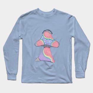 Psychedelic Mushroom - seeing things a bit differently lately Long Sleeve T-Shirt